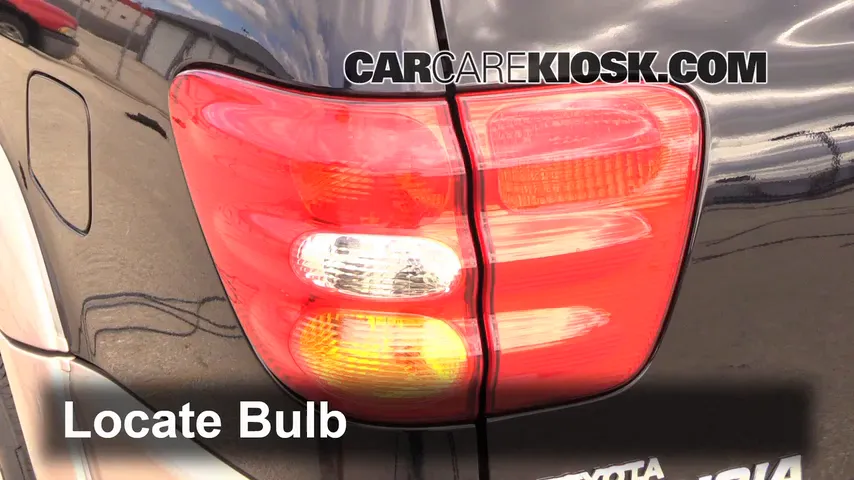 2002 Toyota Sequoia SR5 4.7L V8 Lights Reverse Light (replace bulb)